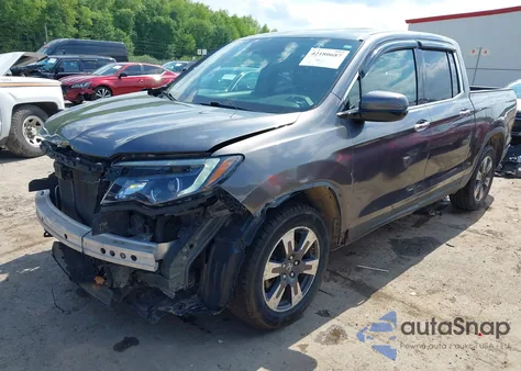 2018 Honda Ridgeline Rtl-E z USA, uszkodzony, nr VIN 5FPYK3F74JB004162